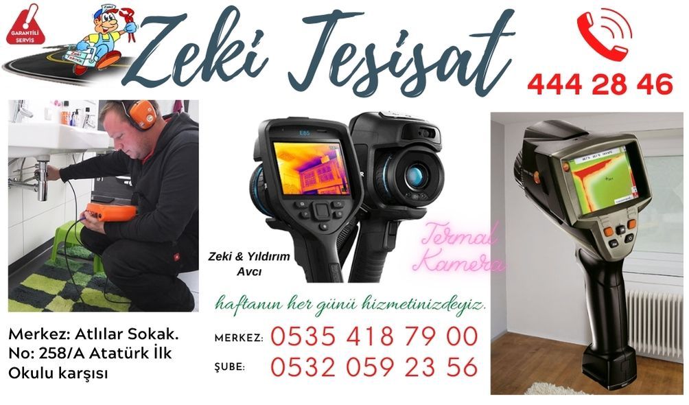 kırmadan su kaçağı tespiti tıkalı lavabo açma